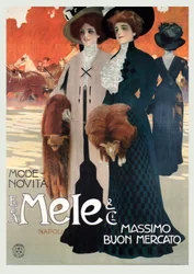Vrouwen in een modewinkel bij Mele