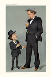 Ben Tillett en John Ward - portret staand