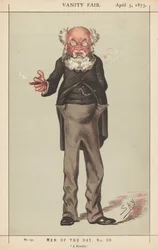 Vanity Fair: Mannen van de dag, Nr. 60, Een romanschrijver, 1873