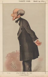 Vanity Fair: Staatsman, nr. 141 Een vrouwelijke filosoof, 1873