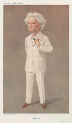 Onder de Markering, Mark Twain