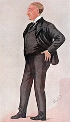 Cecil Rhodes, in Groot-Brittannië geboren Zuid-Afrikaan, financier, staatsman en imperiumbouwer, 1891