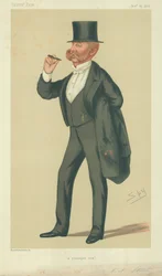 Kolonel Charles Napier Sturt, een jongere zoon, 25 november 1876, Vanity Fair cartoon