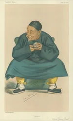 Zijne Excellentie Kuo Sun Tao, China, 16 juni 1877, Vanity Fair cartoon