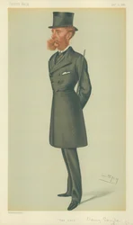 Lord Dorchester, The Turf, 24 maart 1877, Vanity Fair cartoon