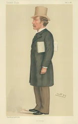 De heer Charles Beilby Stuart-Wortley, Sheffield, 11 september 1886, Vanity Fair cartoon