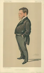 Mr. Charles Scotter, London and Southern Western Railway, 4 april 1891, Vanity Fair cartoon