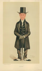 Mr E Sturge, Een quaker, 20 november 1886, Vanity Fair cartoon