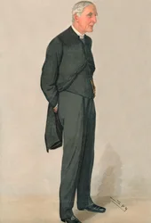 De Eerwaarde Joseph Wood, D.D. Hoofdmeester van Harrow, 1910
