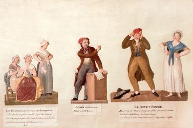 De Jakobijnse Breiers, een Jakobijn en de Rode Muts