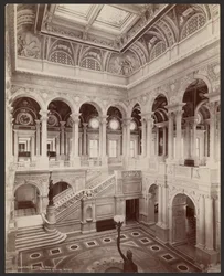 Congresbibliotheek: Grote trappenhal