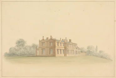 Ontwerp voor een Tudoresque Villa