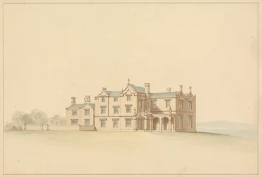 Ontwerp voor een Tudoresque Villa