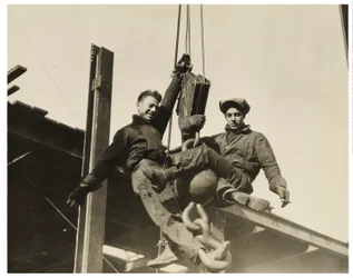Bouwvakkers Empire State Building, ca.1930