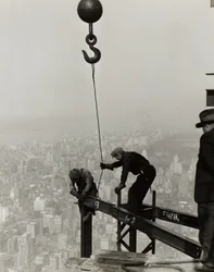 Hoog op het Empire State Building, N.Y.