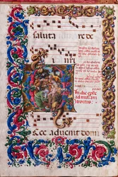 Piccolomini Bibliotheek: koorboek, cod. 19.4, ff. 9v met 
