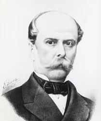Portret van Filippo Pacini, Italiaanse anatoom en patholoog