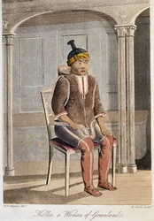 Vrouw van Groenland, door D Harvell, Verenigd Koninkrijk