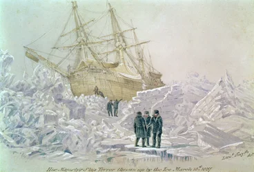 Incident op een Handelsreis: HMS Terror Opgegooid door het IJs, 15 maart 1837