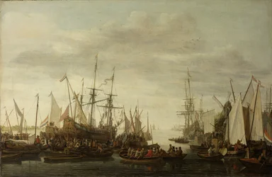 Een Kielhalen, volgens de niet bevestigde Traditie, van de Scheepsarts van Admiraal Jan van Nes