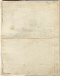 Schets voor San Giovanni in Laterano (verso)