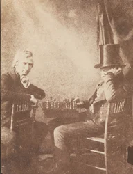 De Schaakspelers, ca. 1845