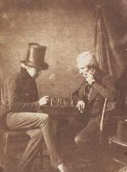 De Schaakspelers, ca. 1845