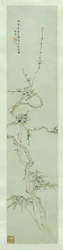 Prunus en bamboe