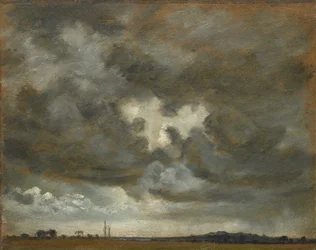 Wolkstudie, ca. 1850