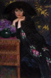 Figura di Donna Portret van Violette, 1920
