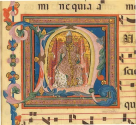 Sint-Pieter op de troon