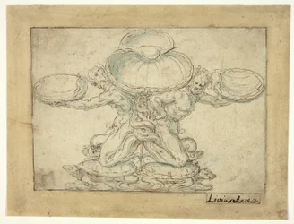 Ontwerp voor een zoutvat of een tafel fontein
