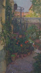 Het drieluik of de bloeiende tuin