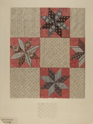 Sterontwerp Dekbed, c. 1937
