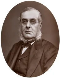 Admiraal Sir Richard Collinson, KCB, FRGS, plaatsvervangend meester van Trinity House, 1877