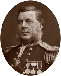 Kapitein Bedford Clapperton Trevelyan Pim, Britse marineofficier, 1883