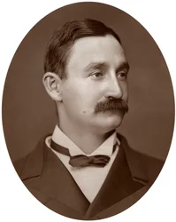 Kapitein Frederick Burnaby, officier in de Royal Horse Guards, 1877