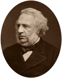 Sir Charles Reed, voorzitter van de London School Board, 1880