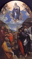 De tenhemelopneming van de Maagd, ca. 1586-1587