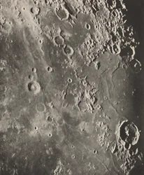 Fotografie van de maan Capuanus - Bouillaud - Gassendi