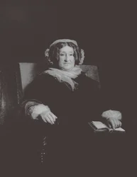 Portret van Madame Clicquot, tussen 1851 en 1860