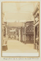 Perspectief van de Galerie des Arts Libéraux