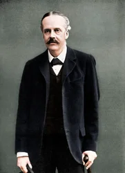 Arthur James Balfour, 1e Graaf van Balfour, Britse staatsman en premier, 1912