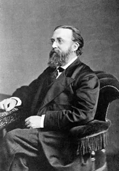 Justin McCarthy, Iers historicus, auteur en nationalistisch politicus, circa 1905.