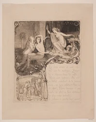 Illustratie nr. 7 voor "L`Amour et Psyché"