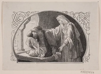Sheiken en zijn dochter door Valdemar Thisted