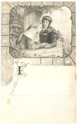 Jong verliefd paar