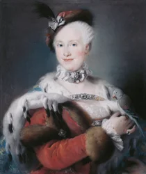 Portret van Infanta Maria Luisa van Spanje