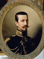 Portret van Ferdinand van Savoye (olieverf op paneel)
