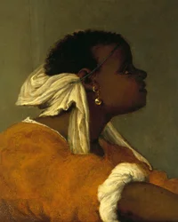 Altaarstuk van Heilige Lucia, (detail)